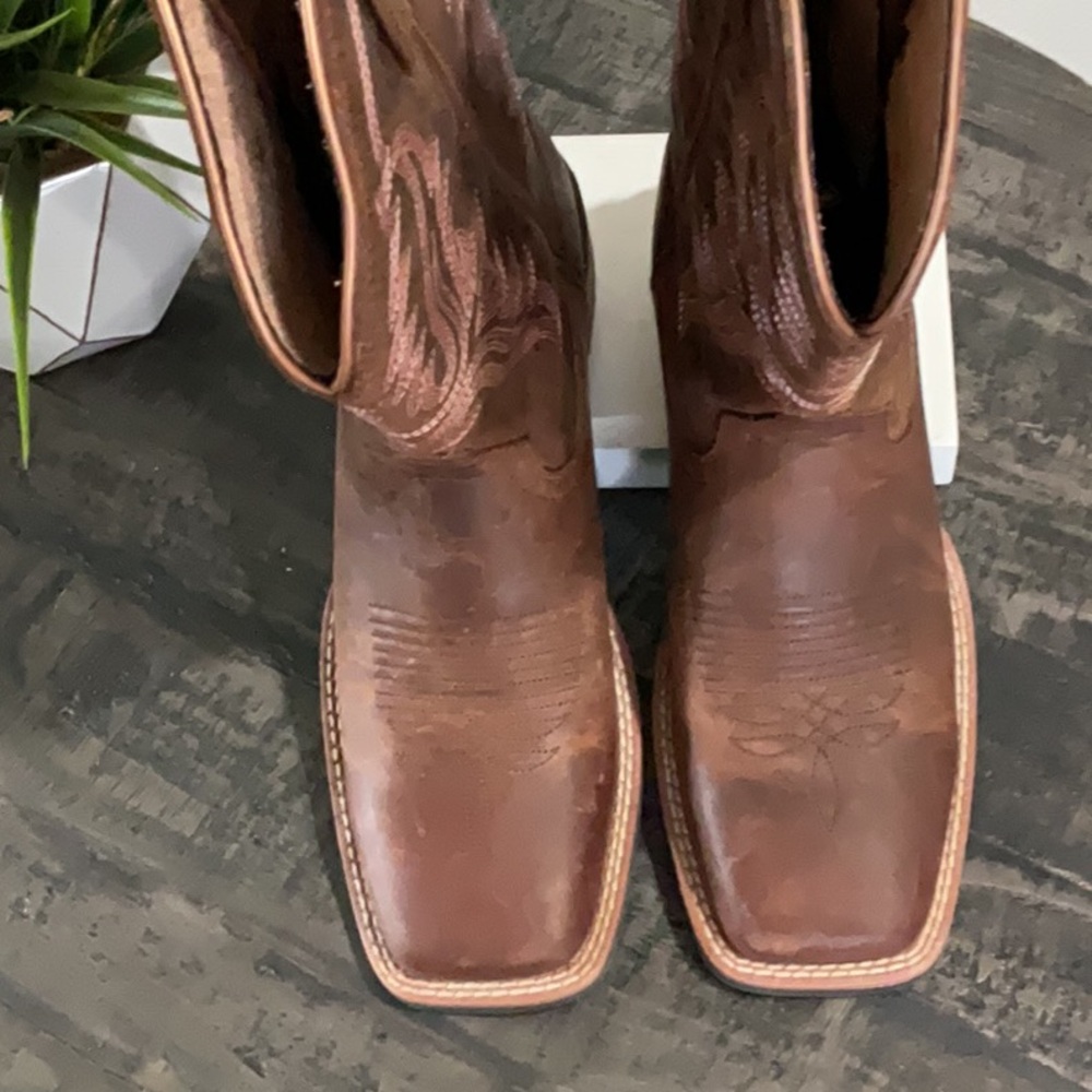 New Ariat “Olena” Women’s Brown Western Cowboy Boots - Picture 3 of 8